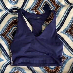 Aerie OFFLINE Navy Sports Bra